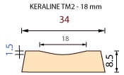keraline tm2 18mm